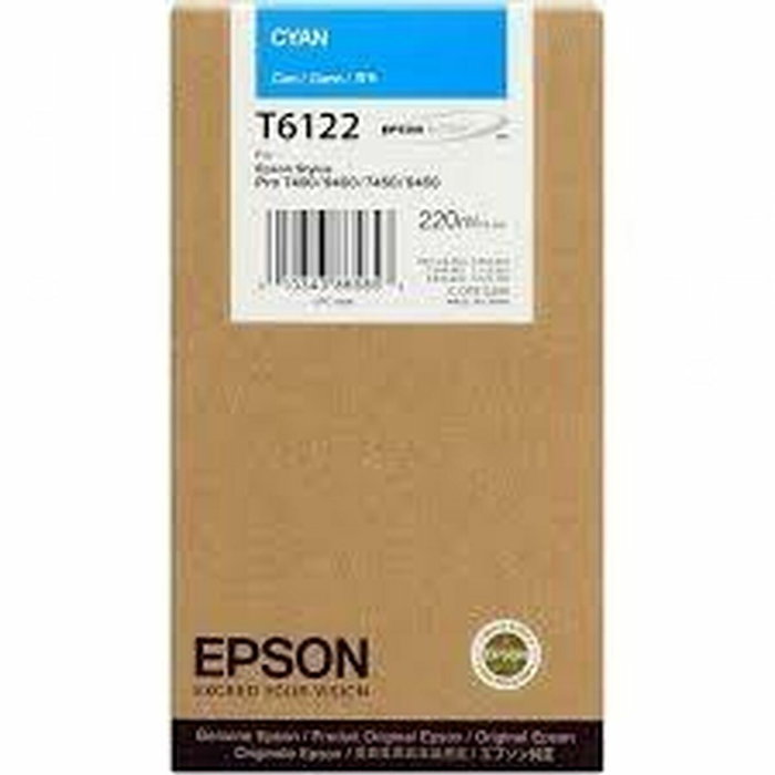 Epson Cartouche d'encre Cyan 220 ml C13T612200
