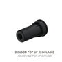 WOLFPACK LINEA PROFESIONAL Diffuseur Pop Up Réglable 5cm