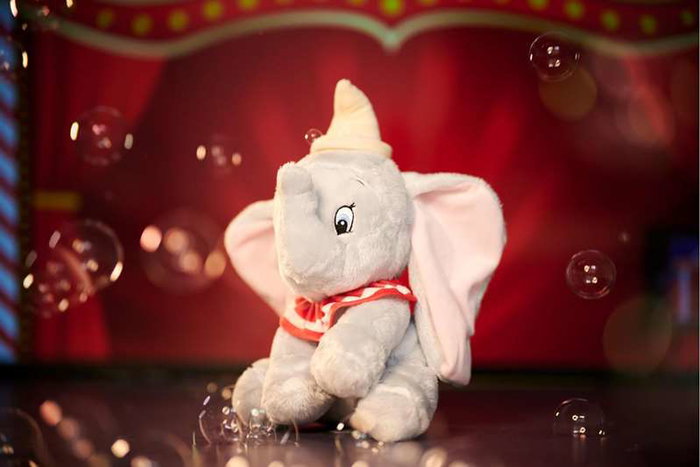 Disney Animals Dumbo Peluche 25 cm - Langues Espagnol et Portugais