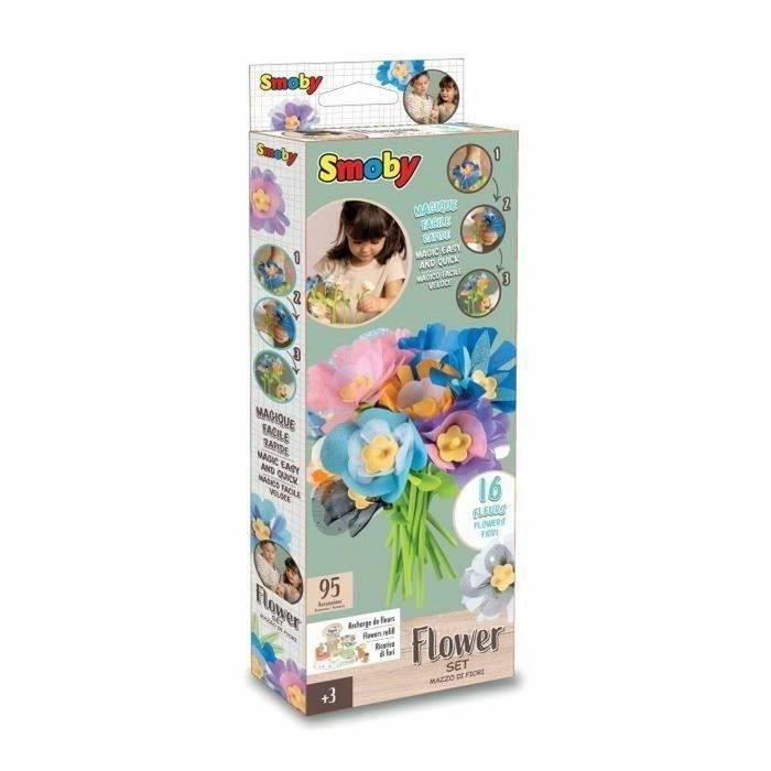 Smoby Set de Fleurs Multicolore