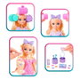 Barbie Peluquería Malibu Barbie Dream Besties Jgg38 Mattel - Poupée articulée avec accessoires de coiffure et maquillage, set de jeu de rôle