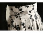 Dailylike Étoffe en coton imprimée fleurs tissage Oxford 1,50m x 3m