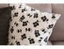 Dailylike Étoffe en coton imprimée fleurs tissage Oxford 1,50m x 3m