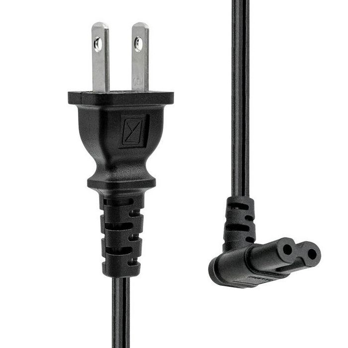 ProXtend Cordon d'alimentation US Type A vers C7 coudé Noir 2M ProXtend Cordon d'alimentation US Type A vers C7 coudé Noir 2M