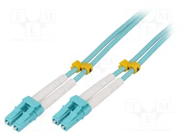 LOGILINK Patch cord en fibre optique OM3 LC/UPC 50m