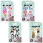 Home Deco Factory JGO. 6 CHARMS CLIP IT - Lot de 6 charms en PVC