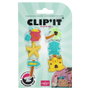 Home Deco Factory JGO. 6 CHARMS CLIP IT - Lot de 6 charms en PVC