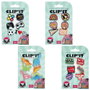 Home Deco Factory JGO. 6 CHARMS CLIP IT - Lot de 6 charms en PVC