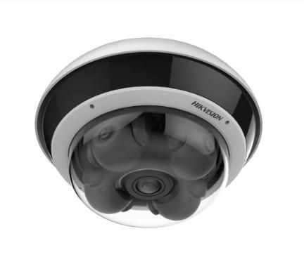 Hikvision Caméra Réseau Multisensorielle 5 Directions PanoVu 5MP 360° Vision Panoramique IP67 IK10
