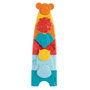 Chicco - Tour à empiler éducative 2 en 1 avec animaux, développe la logique et la motricité fine, jouet pour bébé de 6 mois à 3 ans, 10 pièces