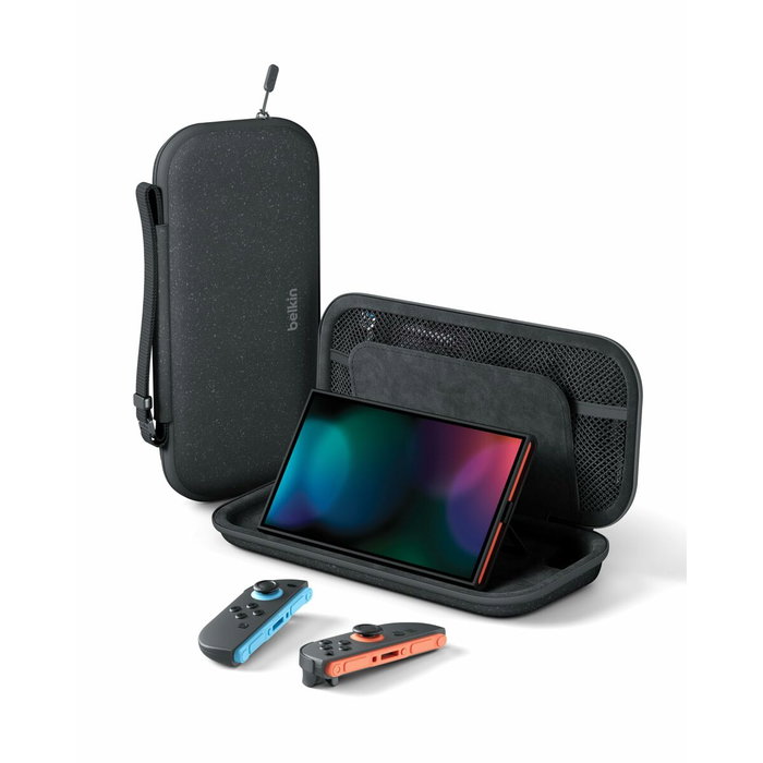 Belkin Pochette de transport pour Nintendo Switch 2 - Anthracite Belkin Pochette de transport pour Nintendo Switch 2 - Anthracite