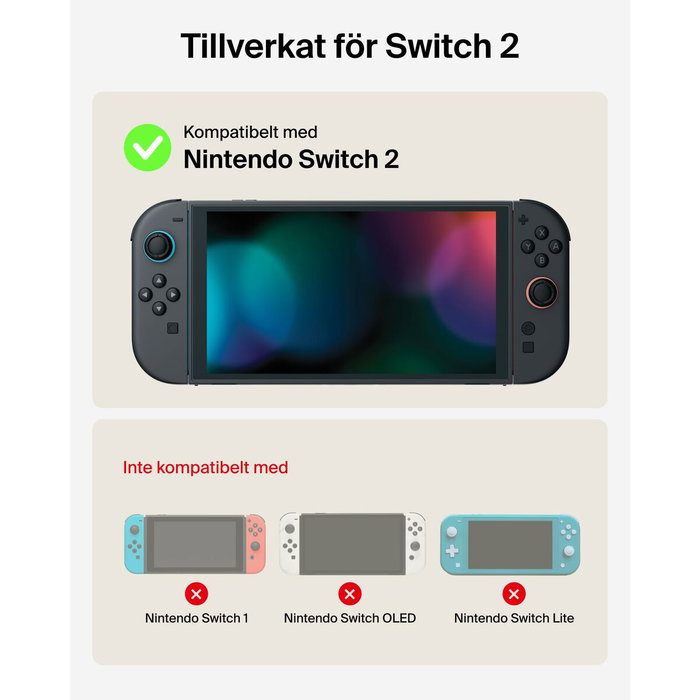 Belkin Pochette de transport pour Nintendo Switch 2 - Anthracite Belkin Pochette de transport pour Nintendo Switch 2 - Anthracite