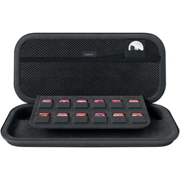 Belkin Pochette de transport pour Nintendo Switch 2 - Protection contre les chocs et rayures - Anthracite