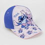 Casquette enfant Stitch Bleu