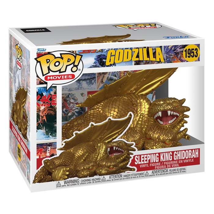 Funko POP! Super Sized King Ghidorah endormi - Godzilla