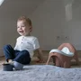 Thermobaby Pot d'apprentissage Ideo, cuvette amovible pour nettoyage facile, confortable, pour l'apprentissage de la propreté - Rose Câlin