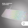Clavier pour jeu Mars Gaming MKPROWYES Blanc Espagnol Qwerty