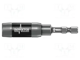 WERA Attache magnétique HEX 1/4 po, 75 mm