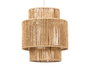 GIFTDECOR Lampara Triple Cuerda Mediana Marron