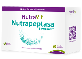 NUTRAVIT NUTRAPEPTASA SERRAZIME 90 Capsules