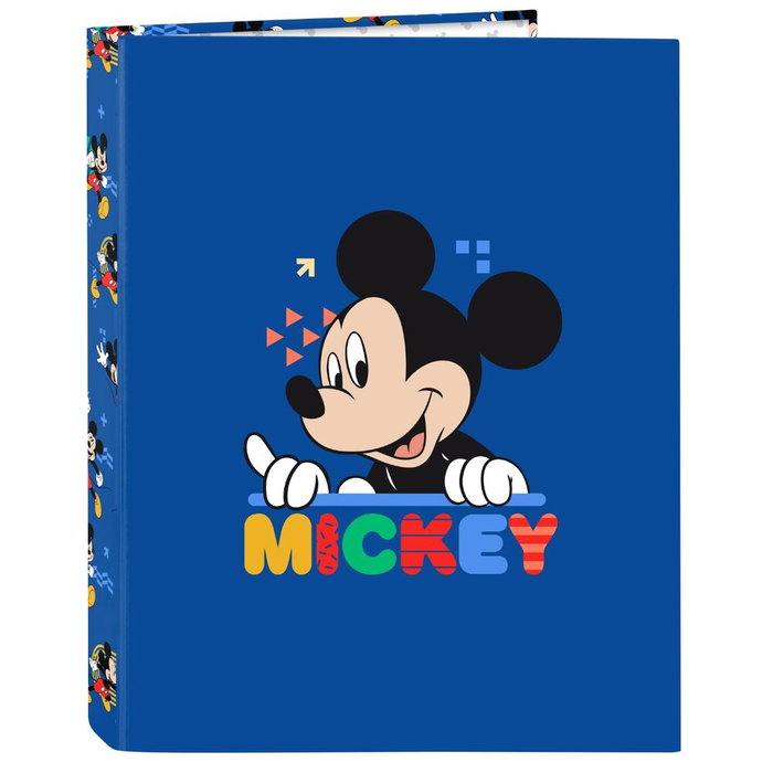 Safta Reliure à anneaux Mickey Mouse Clubhouse Today Bleu A4