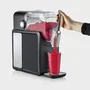 Severin EZ7410 Machine à granités 2 L, 220 W, 5 programmes, boissons glacées, smoothies & cocktails, Noir mat
