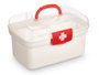 KIPIT CAJA BOTIQUIN ASA PEQ Transparente-Rojo