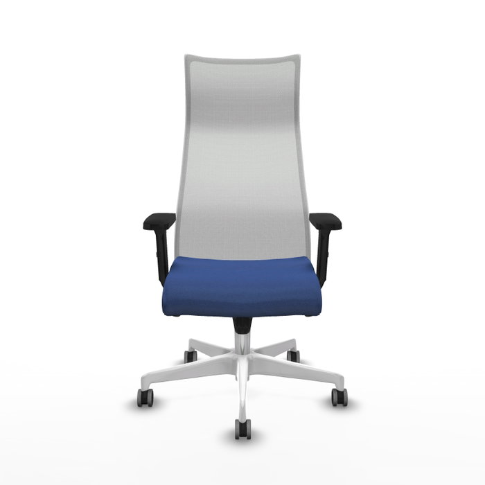 Piqueras y Crespo Fauteuil de Bureau Albacete Bleu Marine et Blanc Piqueras y Crespo Fauteuil de Bureau Albacete Bleu Marine et Blanc