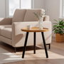 Table d'appoint Max Home Noir 38 x 37 x 38 cm (4 Unités)