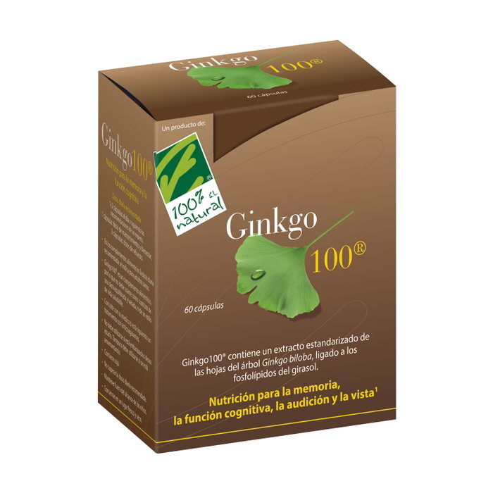 100% Natural Ginkgo 100 - 60 Capsules 100% Natural Ginkgo 100 - 60 Capsules