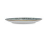 Bidasoa Stela Assiette Plate en Porcelaine Blanche Décorée, 27 cm, Apilable, Lave-vaisselle, Micro-ondes