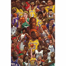 ERIK Poster Estrellas del Baloncesto