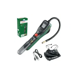 Bosch Easypump 3.6V - Pompe à air comprimé sans fil, gonfleur pour pneus de vélo, voiture, moto et ballons, avec sac textile - 0603947000