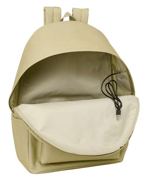 Safta Sac à dos double pour ordinateur portable 15,6 pouces avec USB