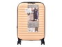 Arte Regal Maleta Plegable avec Candado 37L Beige 40x55x16 cm (Set de 3)