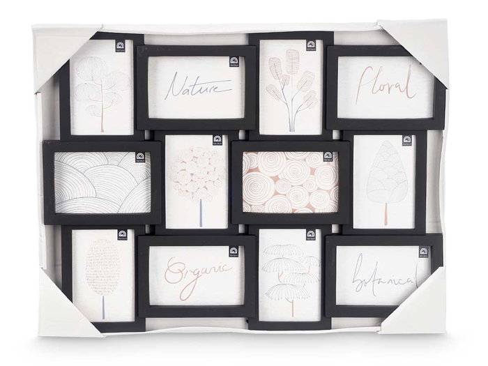 GIFTDECOR Porte-photos 12 photos 10x15cm Negro GIFTDECOR Porte-photos 12 photos 10x15cm Negro