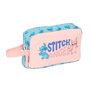Sac glacière goûter Lilo & Stitch Ohana Bleu Rose 21,5 x 12 x 6,5 cm