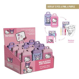 Set de papeterie surprise Hello Kitty 8.5 x 13.6 x 5.0 cm rose