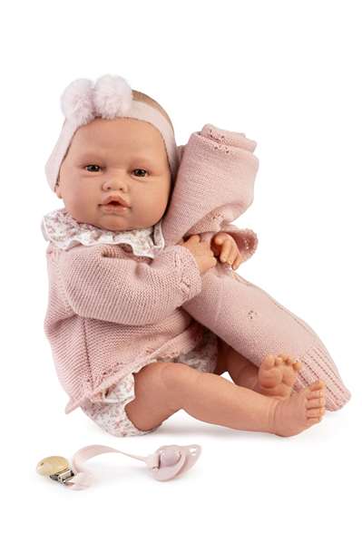 Antonio Juan Poupée bébé reborn Baby Love, ensemble de tricot, 50 cm