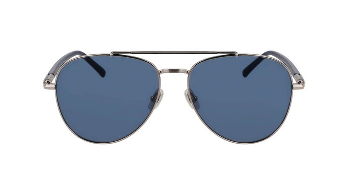Ferragamo SF316S-021 avec verres bleus et monture grise Ferragamo SF316S-021 avec verres bleus et monture grise
