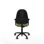 PIQUERAS Y CRESPO Chaise de bureau Algarra, Tissu Vert Olive