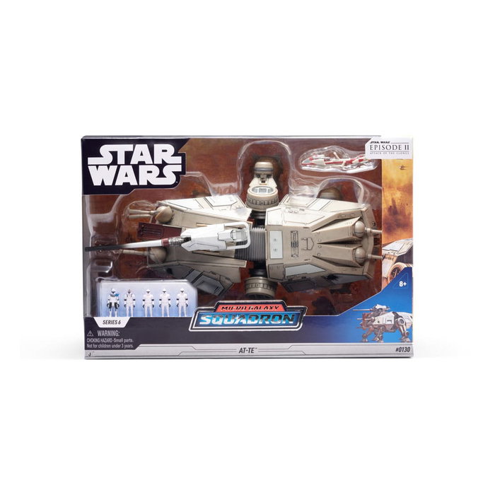 Jazwares Star Wars Dreadnaught Class AT-TE avec figurine articulée
