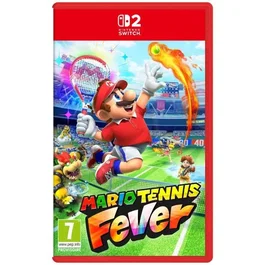 Nintendo Mario Tennis Fever - Jeu Nintendo Switch avec 38 Personnages, 30 Raquettes, Commandes par Mouvements, Modes Tournoi, Aventure et Jeux Spéciaux