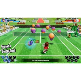 Nintendo Mario Tennis Fever - Jeu Nintendo Switch avec 38 Personnages, 30 Raquettes, Commandes par Mouvements, Modes Tournoi, Aventure et Jeux Spéciaux
