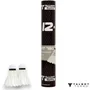 Talbot-Torro Volants de badminton HIT 750 TRAINING Speed 77 - Plumes naturelles, boîte de 12