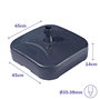 Marbueno Base de Parasol en Plastique 20L Jardin, Piscine et Terrasse 10304
