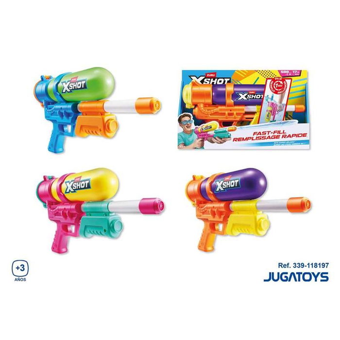 Pistolet à Eau Zuru X-Shot Retro 80's Super Splash 22 X 40 X 7,6 CM Pistolet à Eau Zuru X-Shot Retro 80's Super Splash 22 X 40 X 7,6 CM