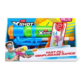 Zuru X-Shot Retro 80's Super Splash - Pistolets à eau, charge rapide, 22 x 40 x 7,6 cm, modèle aléatoire (5 ans et plus)
