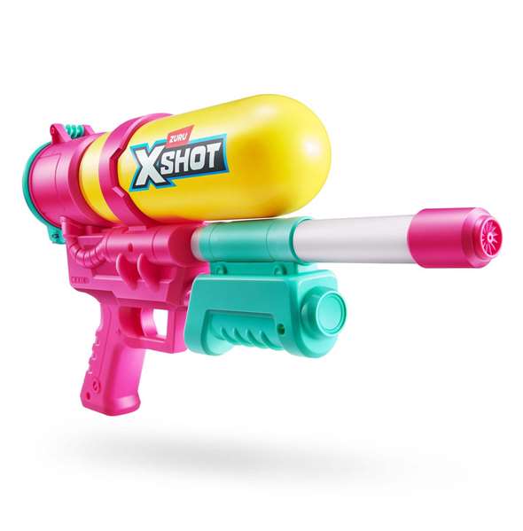 Zuru X-Shot Retro 80's Super Splash Pistolet à eau recharge rapide 22x40x7.6cm dès 5 ans