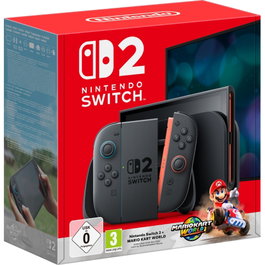 Nintendo Switch 2 avec Mario Kart World, Noir, 256 Go